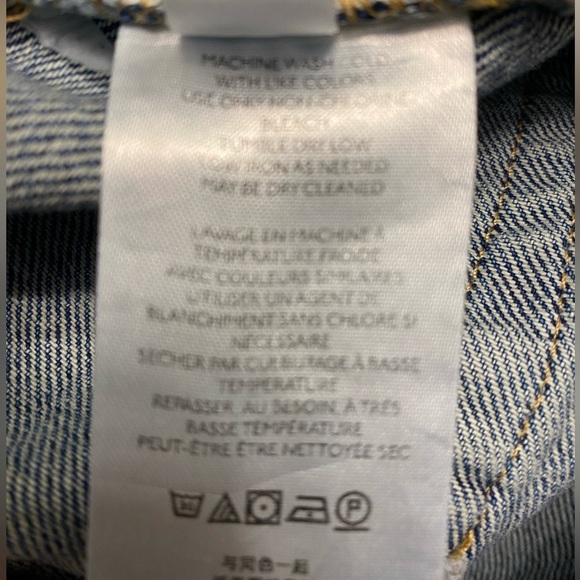 Free People We the Free Jeans Straight Leg Button Fly Size 26 - Picture 7 of 8